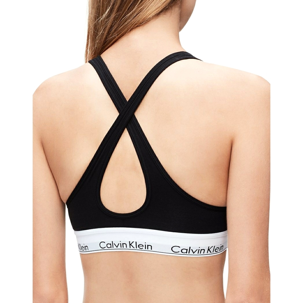 Calvin Klein Modern Cotton Lightly Lined Bralette - Picture 3 of 4